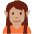 Elf Medium Skin Tone Emoji from Twemoji Set