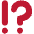 Exclamation Question Mark Emoji from Twemoji Set