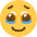 Face Holding Back Tears Emoji from Twemoji Set