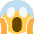 Face Screaming In Fear Emoji from Twemoji Set