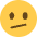 Face With Diagonal Mouth Emoji from Twemoji Set