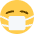 Face With Medical Mask Emoji from Twemoji Set