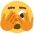 Face With Peeking Eye Emoji from Twemoji Set