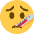 Face With Thermometer Emoji from Twemoji Set