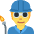 Factory Worker Emoji from Twemoji Set