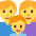 Family Man Woman Boy Emoji from Twemoji Set
