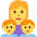 Family Woman Boy Boy Emoji from Twemoji Set