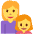 Family Woman Girl Emoji from Twemoji Set
