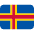 Flag Åland Islands Emoji from Twemoji Set