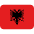 Flag Albania Emoji from Twemoji Set