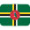 Flag Dominica Emoji from Twemoji Set