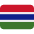 Flag Gambia Emoji from Twemoji Set