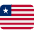 Flag Liberia Emoji from Twemoji Set