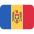 Flag Moldova Emoji from Twemoji Set
