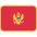 Flag Montenegro Emoji from Twemoji Set