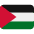 Flag Palestinian Territories Emoji from Twemoji Set