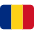 Flag Romania Emoji from Twemoji Set