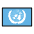 Flag United Nations Emoji from OpenMoji Set