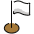 Flagged Point Emoji from OpenMoji Set