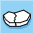 Floating Ice Broken Emoji from OpenMoji Set