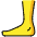 Foot Emoji from OpenMoji Set