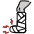 Fracture Leg Emoji from OpenMoji Set