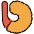 Fried Shrimp Emoji from OpenMoji Set