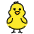 Front Facing Baby Chick Emoji from OpenMoji Set