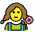 Gardener Woman Emoji from OpenMoji Set
