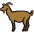 Goat Emoji from OpenMoji Emoji Set