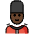 Guard Dark Skin Tone Emoji from OpenMoji Set
