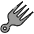 Hair Pick Emoji from OpenMoji Set