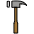 Hammer Emoji from OpenMoji Set