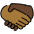 Handshake Medium Dark Skin Tone Dark Skin Tone Emoji from OpenMoji Set