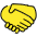 Handshake Emoji from OpenMoji Set