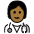 Health Worker Medium Dark Skin Tone Emoji from OpenMoji Set