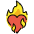 Heart On Fire Emoji from OpenMoji Set