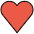 Heart Suit Emoji from OpenMoji Set