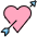 Heart With Arrow Emoji from OpenMoji Set