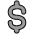 Heavy Dollar Sign Emoji from OpenMoji Set