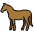 Horse Emoji from OpenMoji Set