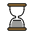 Hourglass Done Emoji from OpenMoji Set