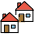 Houses Emoji from OpenMoji Set