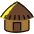 Hut Emoji from OpenMoji Set