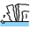 Ice Shelf Melting Emoji from OpenMoji Set