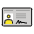 Identification Card Emoji from OpenMoji Set