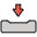 Inbox Tray Emoji from OpenMoji Set