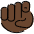 Index Pointing At The Viewer Dark Skin Tone Emoji from OpenMoji Set