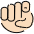 Index Pointing At The Viewer Light Skin Tone Emoji from OpenMoji Set