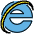 Internet Explorer Emoji from OpenMoji Set